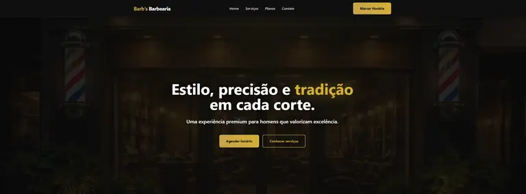 Projeto Barb's Barbearia
